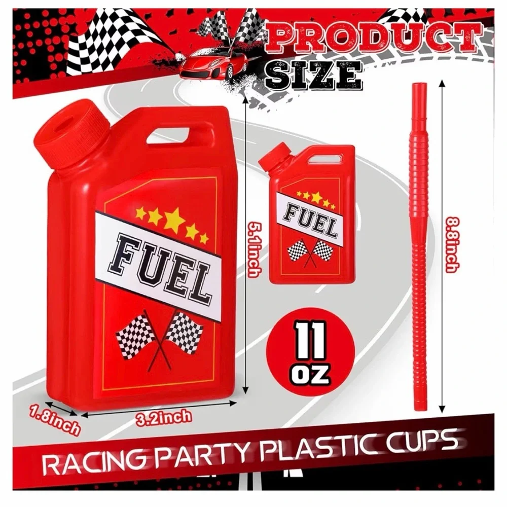 Red Fuel Canister Party Supplies